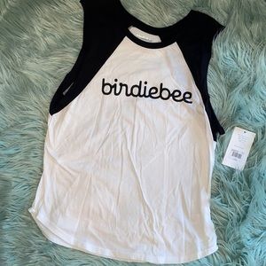 Birdiebee baseball muscle tank